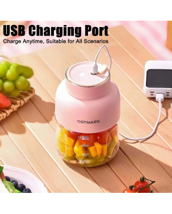 1100ML Portable Mini Juicer Blender Wireless