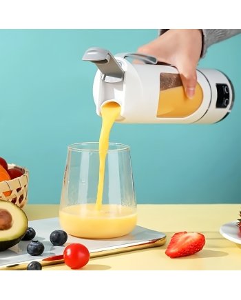 Portable USB Rechargeable Blender And Juicer With Easy Clean Design