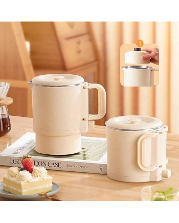 Portable Electric Travel Kettle Hot Water Boiler And Mini Stew Pot