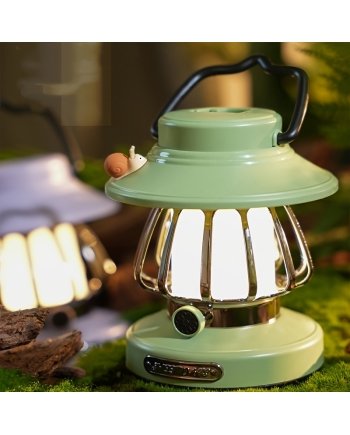 USB Rechargeable Cartoon Snail Portable Hanging Night Lamp