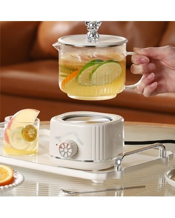 600ML Multifunction Glass Health Pot Electric Boiling Kettle
