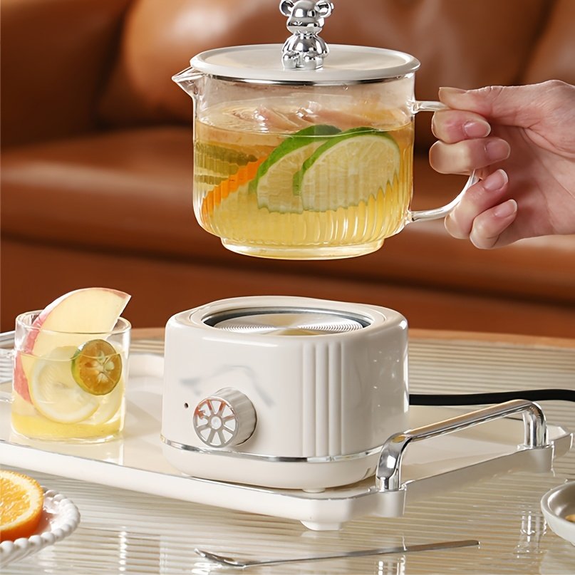 600ML Multifunction Glass Health Pot Electric Boiling Kettle