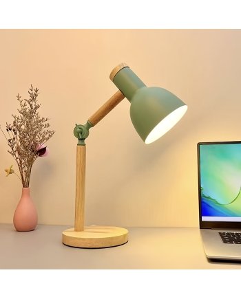 USB Powered Green LED Desk Lamp For Study And Office Use