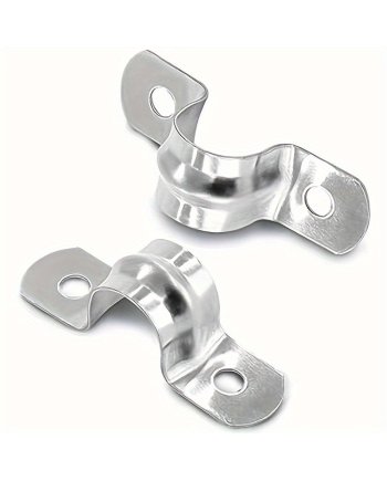 Heavy Duty Stainless Steel Pipe Clamps Adjustable Pipe Fastening Clips