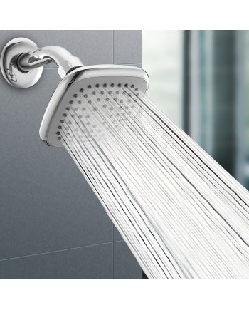 4 Inch High Pressure Shower Head Bathroom Water Saving Shower