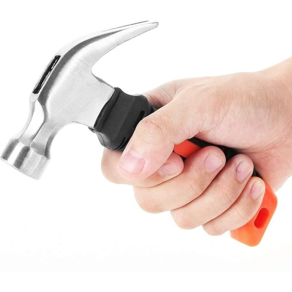 Mini Claw Hammer Soft Rubber Handle Home Repair Hand Tool