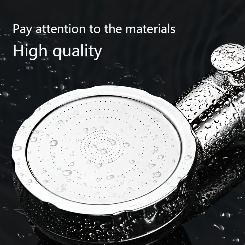 German Style High Pressure Shower Head Set with 2M Reinforced Hose