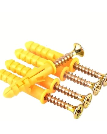 Drywall Anchor & Screw Assortment Kit Wall Mounting Fastener Set