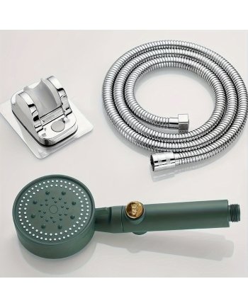 5-Level Adjustable Shower Head with Water Stop OFF Button