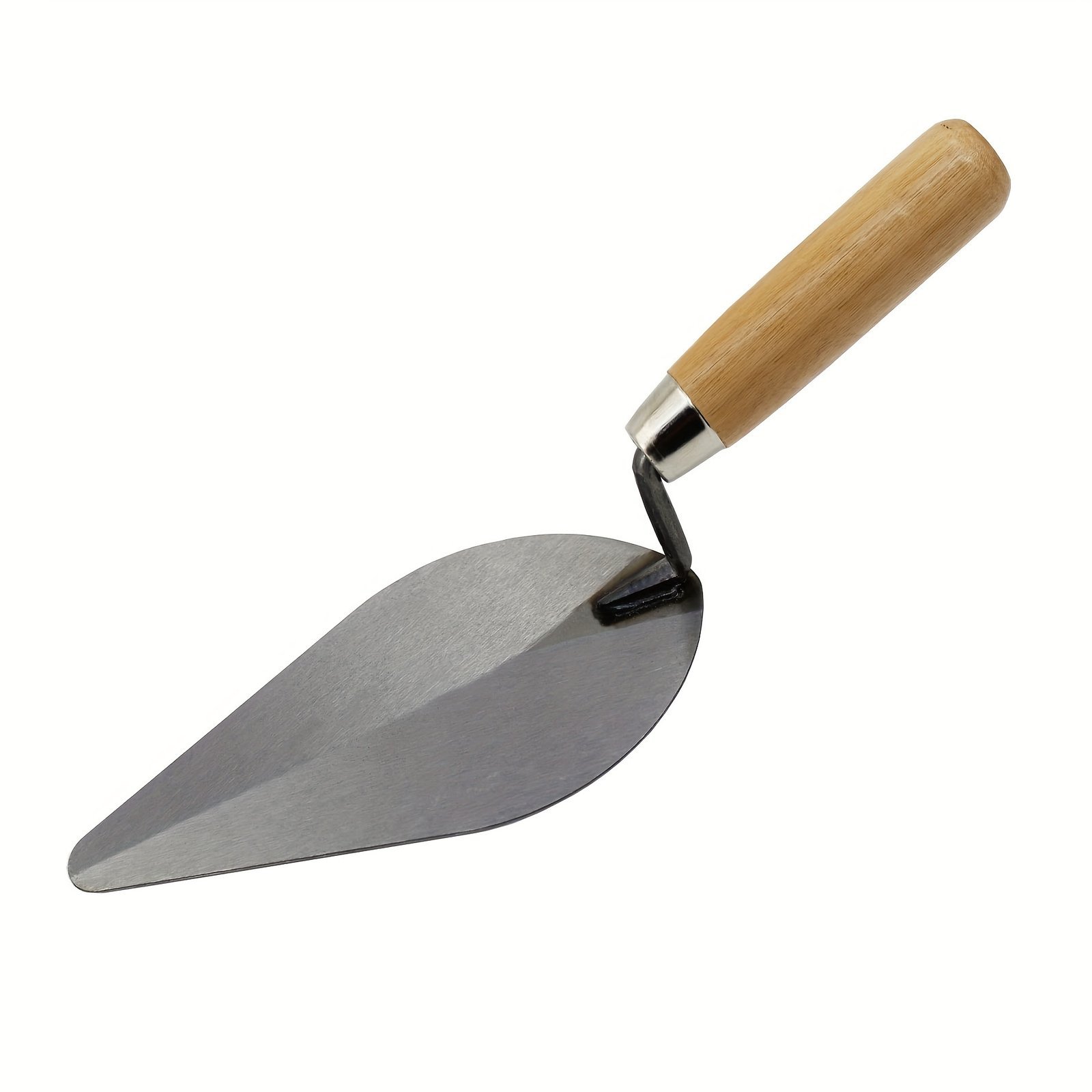 PMMJ Premium 8 Inch Brick Trowel Wooden Handle Masonry Hand Tool