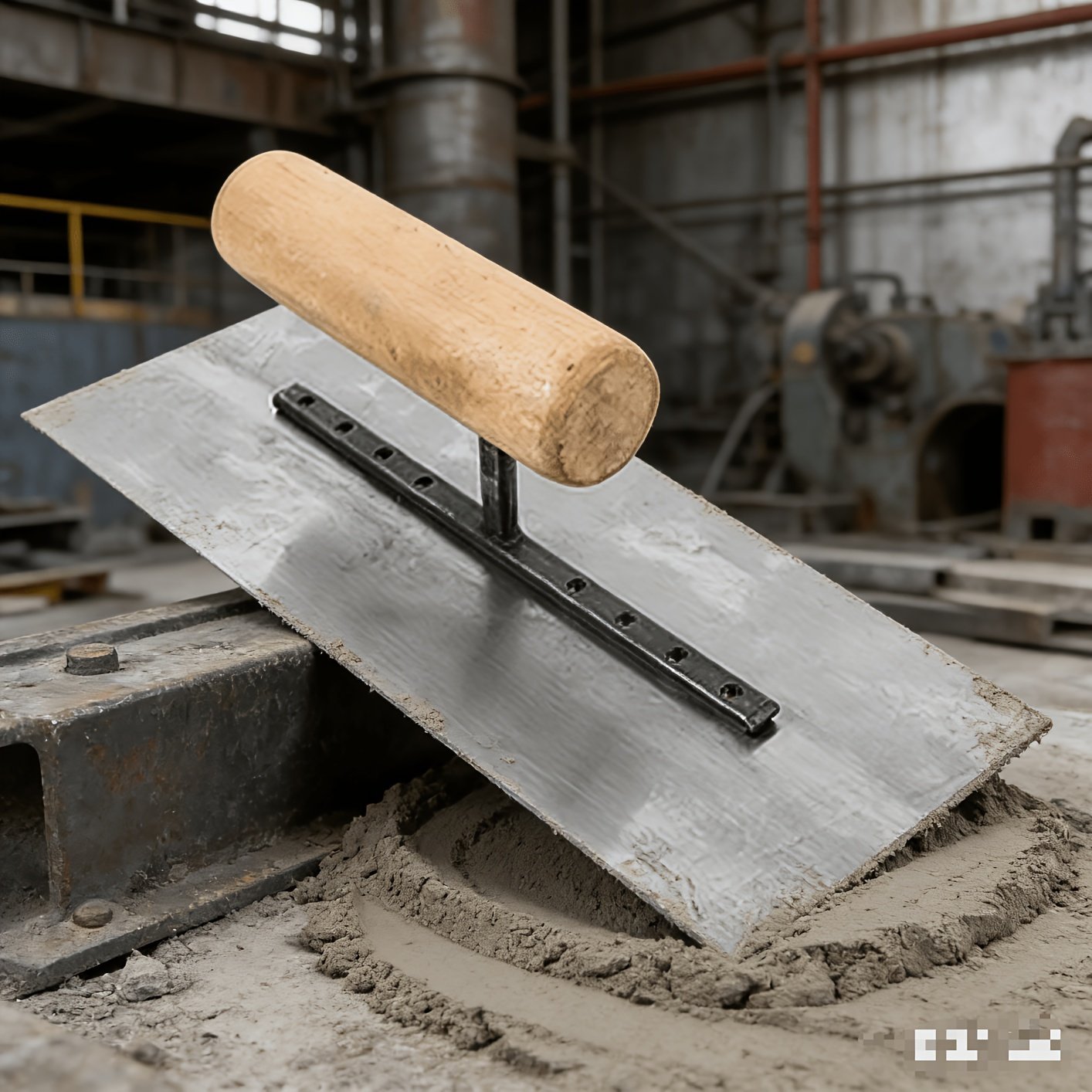 Wooden Handle Plastering Trowel Cement Finishing Hand Tool